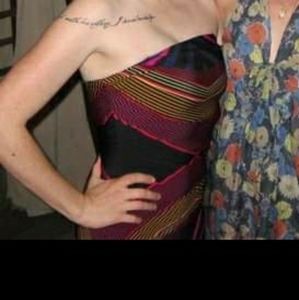 *$6 ADD ON* Strapless, form fitting, long dress